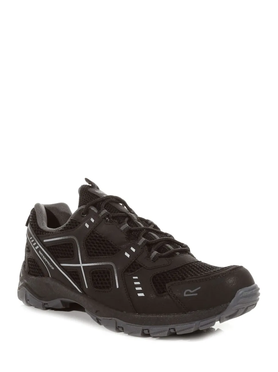 Regatta Black Vendeavour Waterproof Walking Shoes
