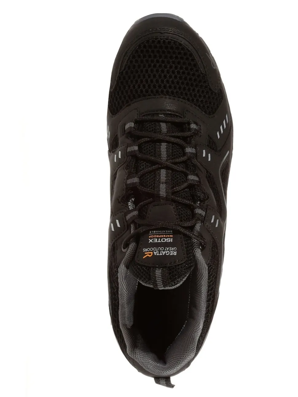 Regatta Black Vendeavour Waterproof Walking Shoes