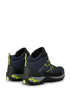 Regatta Black Yellow Mens Samaris III Walking Boots
