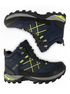 Regatta Black Yellow Mens Samaris III Walking Boots