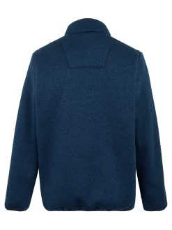 Regatta Blue Barlee Marl Knitted Teddy Fleece