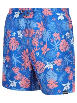 Regatta Blue Dark Mens Loras Swim Shorts