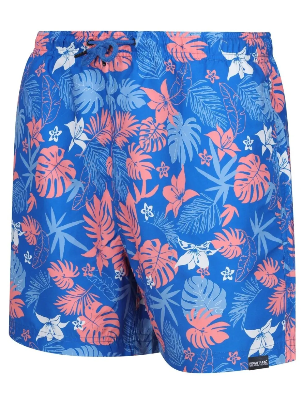 Regatta Blue Dark Mens Loras Swim Shorts