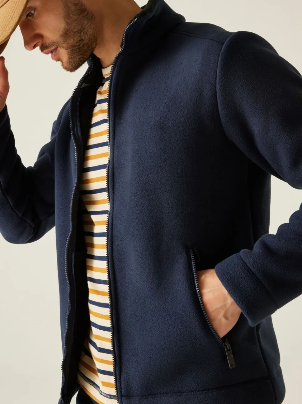 Regatta Blue Garrian II Sherpa Microfleece Fleece