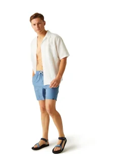 Regatta Blue Sky Mens Mackleyna Swim Shorts