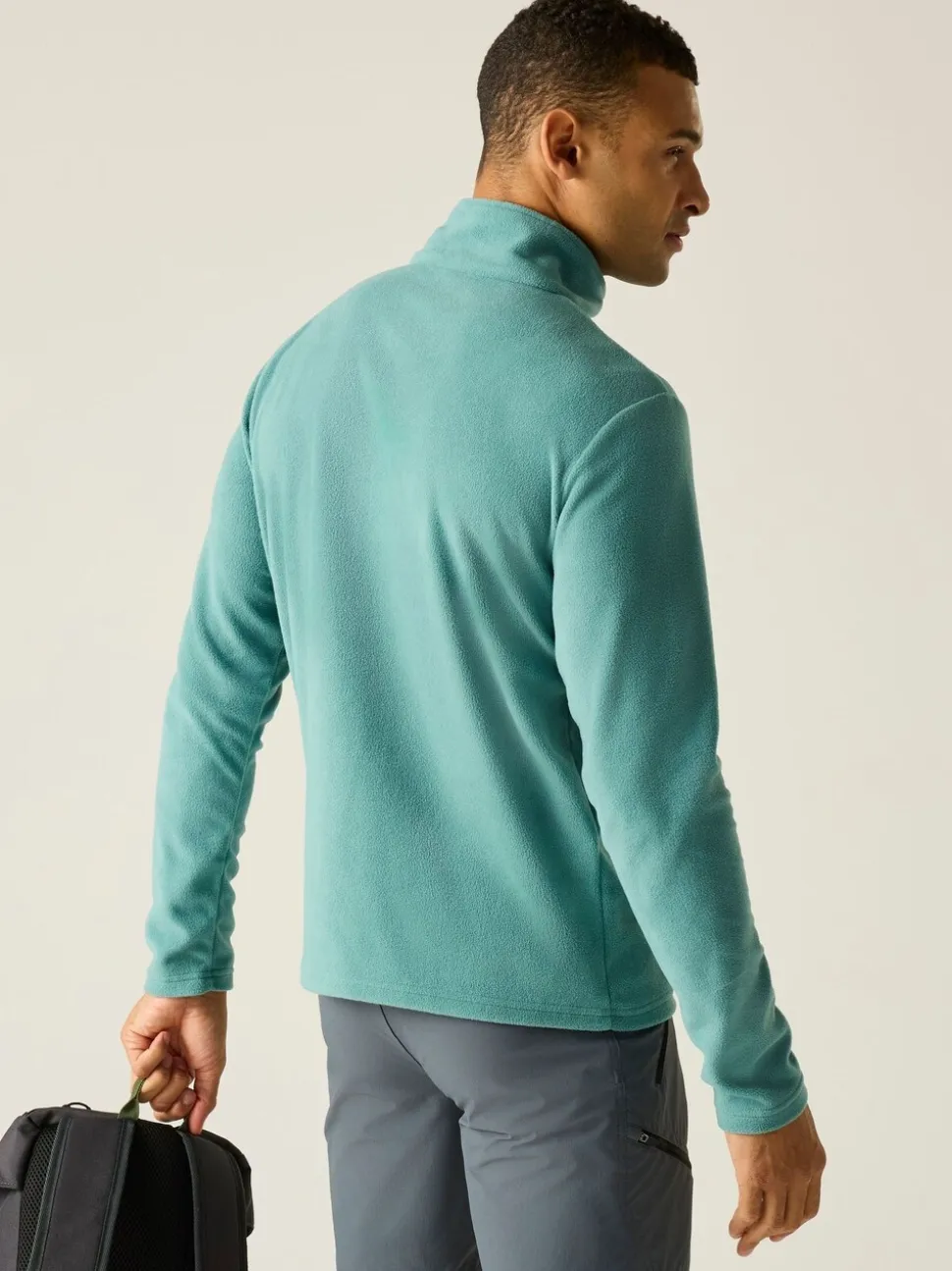Regatta Blue Thompson Fleece Zip Neck