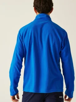 Regatta Bright Blue Thompson Fleece Zip Neck