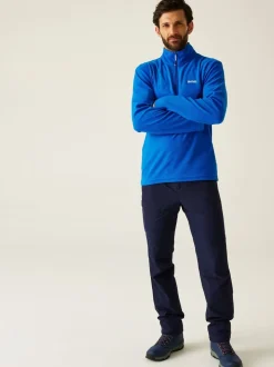 Regatta Bright Blue Thompson Fleece Zip Neck
