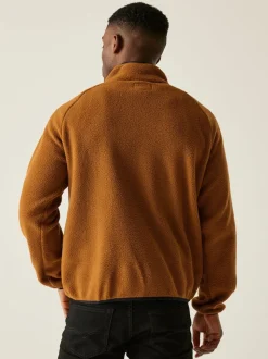 Regatta Burnt Orange Frankie Borg Half Zip Fleece