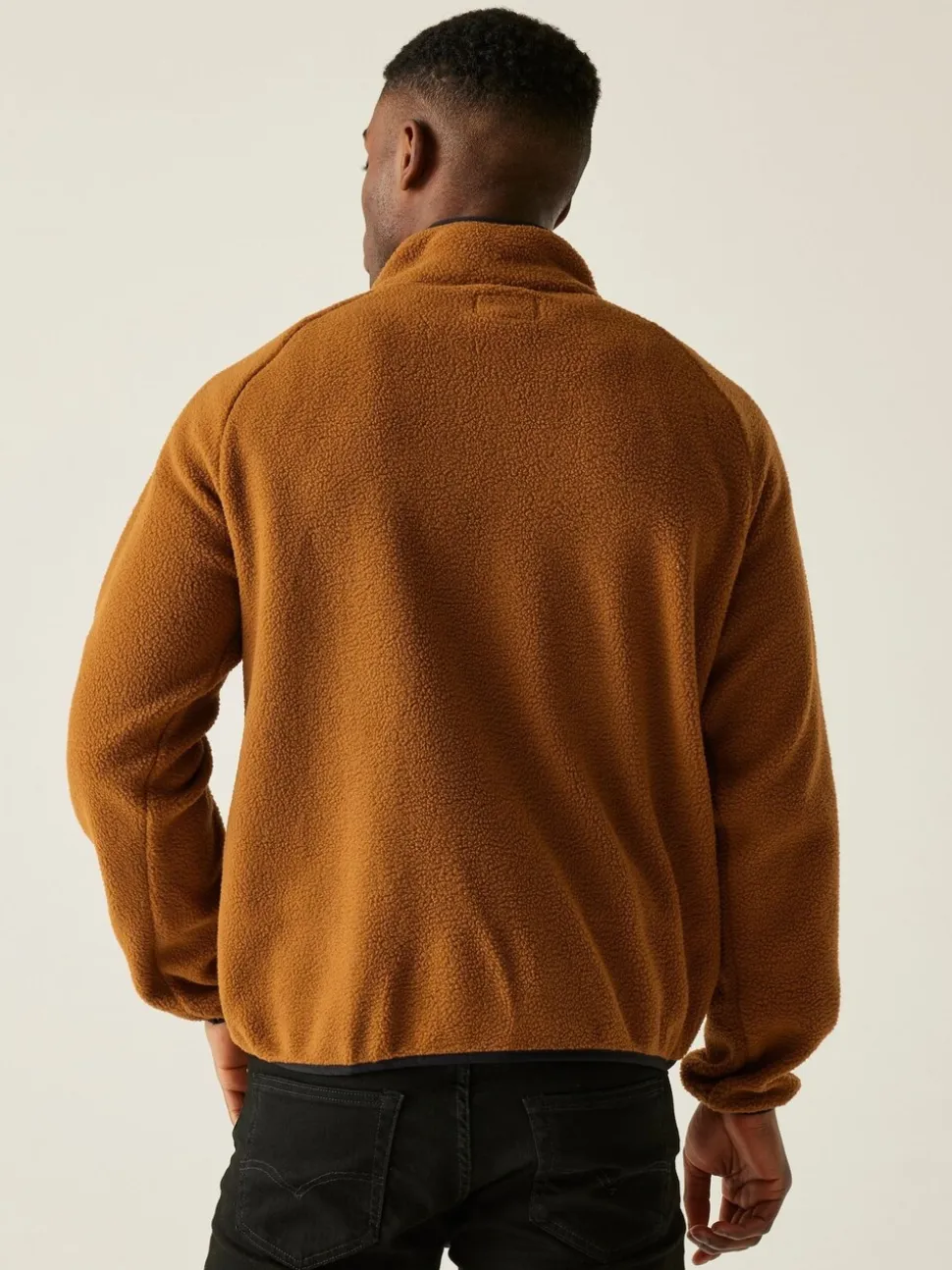 Regatta Burnt Orange Frankie Borg Half Zip Fleece