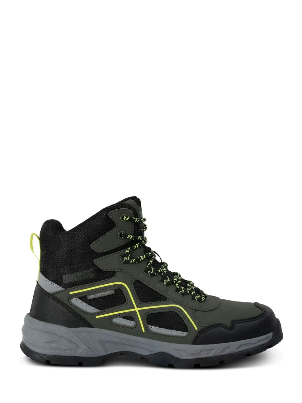 Regatta Green Mens Vendeavour Waterproof Hiking Boots