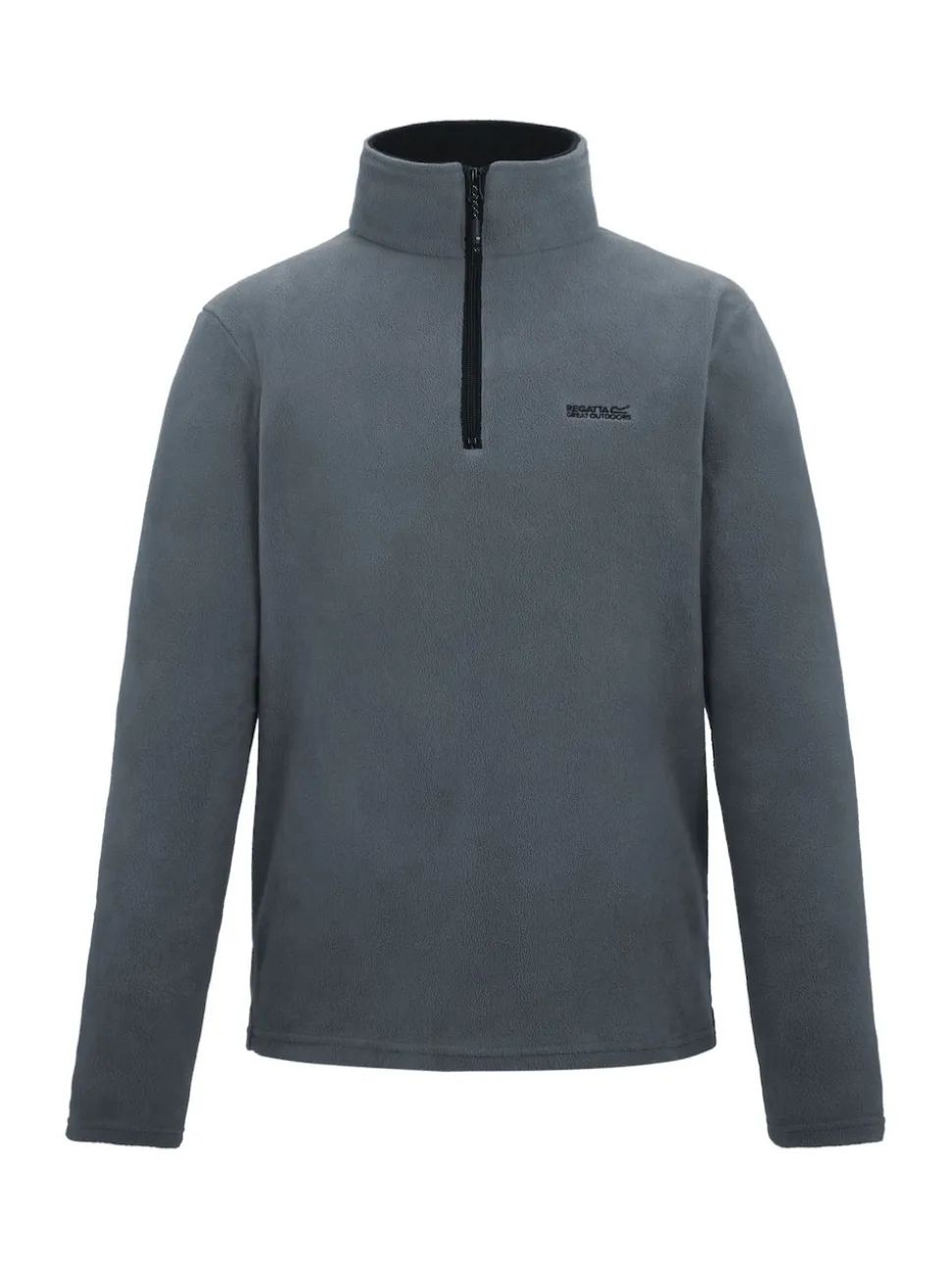 Regatta Grey Thompson Fleece Zip Neck