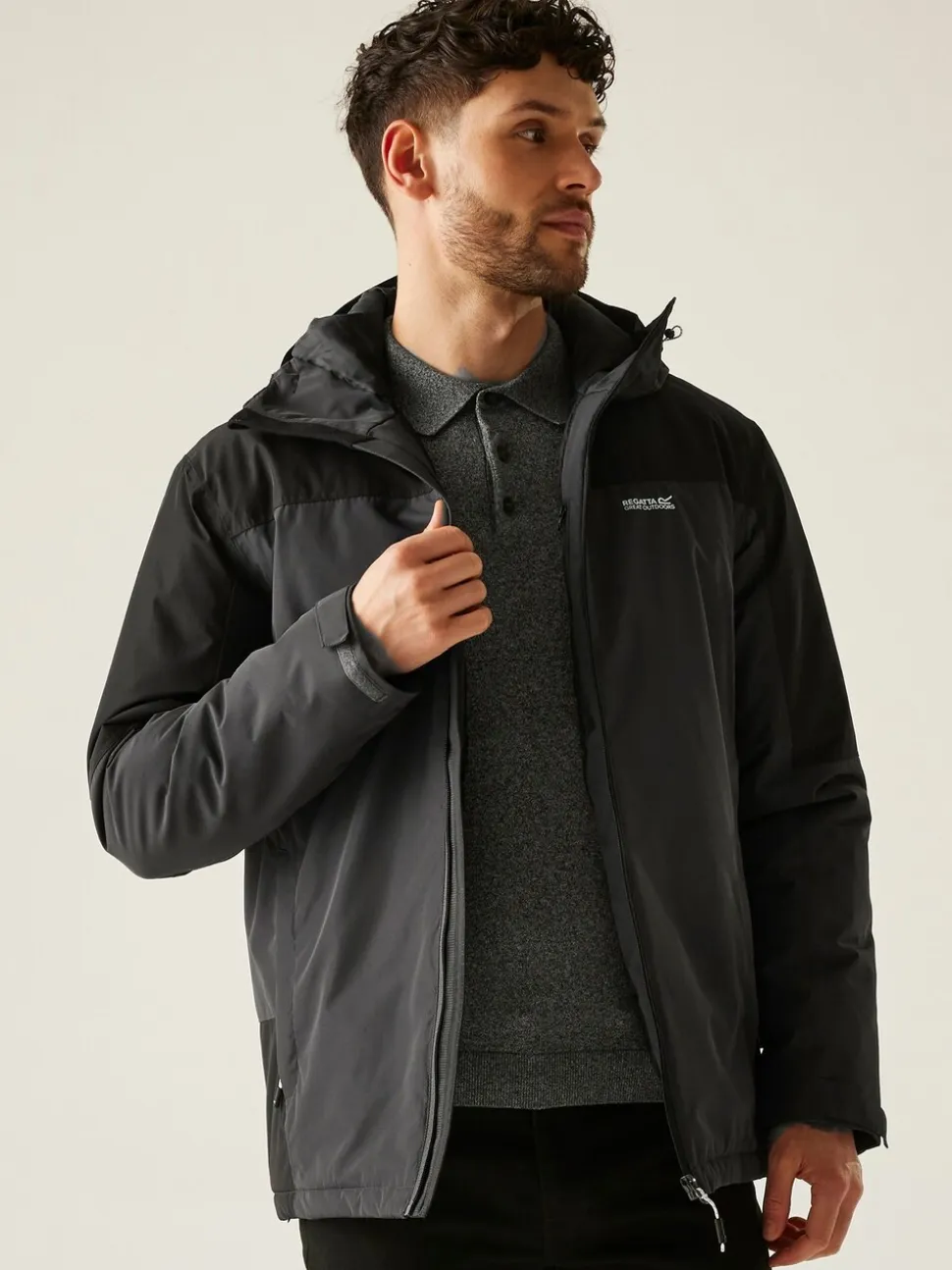 Regatta Grey Thornridge Waterproof Insulated Jacket