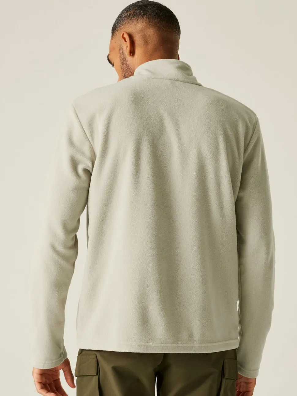 Regatta Natural Mens Thompson Lightweight Half Zip Fleece