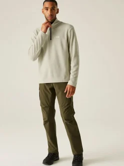 Regatta Natural Mens Thompson Lightweight Half Zip Fleece