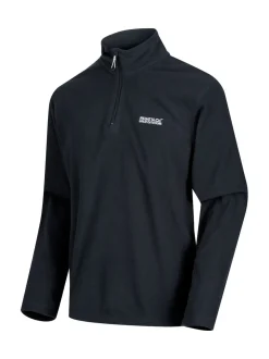 Regatta Navy Blue Mens Thompson Lightweight Half Zip Fleece