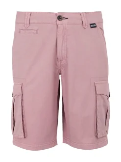 Regatta Pink Mens Shorebay Vintage Look Cargo II Shorts