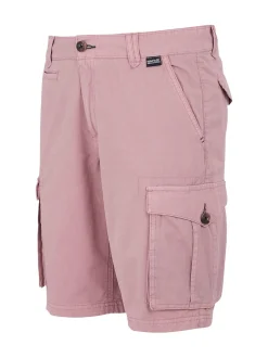 Regatta Pink Mens Shorebay Vintage Look Cargo II Shorts