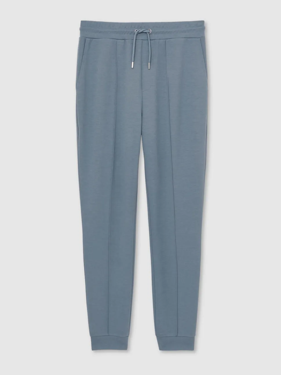 Reiss Airforce Blue Premier Stretch-Jersey Tailored Joggers