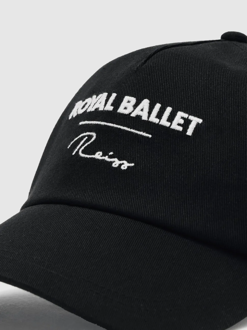 Reiss Black Adagio Reiss | Royal Ballet Logo Cap Unisex Fit