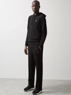Reiss Black Borough McLaren F1 Team Interlock Joggers