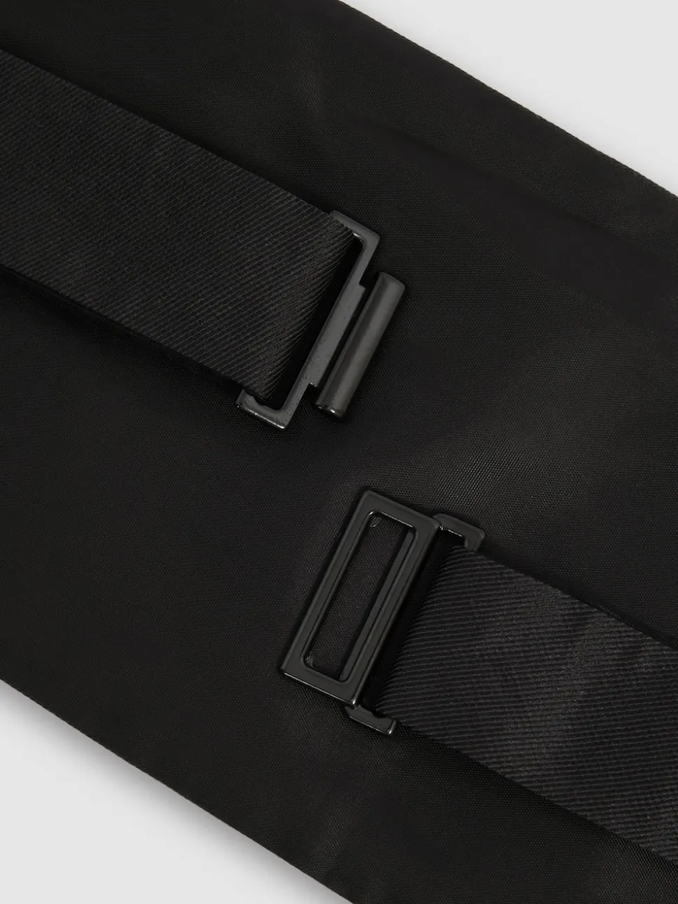 Reiss Black Cameron Silk Grosgrain Cummerbund