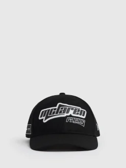 Reiss Black 9Fifty McLaren Racing Embroidered Cap Unisex Fit