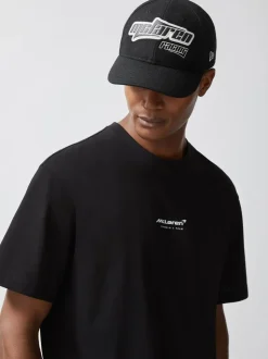 Reiss Black 9Fifty McLaren Racing Embroidered Cap Unisex Fit