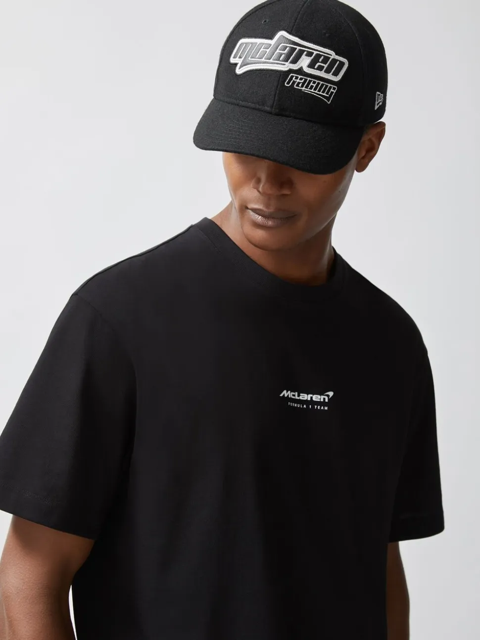 Reiss Black 9Fifty McLaren Racing Embroidered Cap Unisex Fit