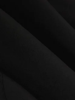 Reiss Black Promise Wool-Blend Single-Breasted Suit Blazer Tailored-Fit