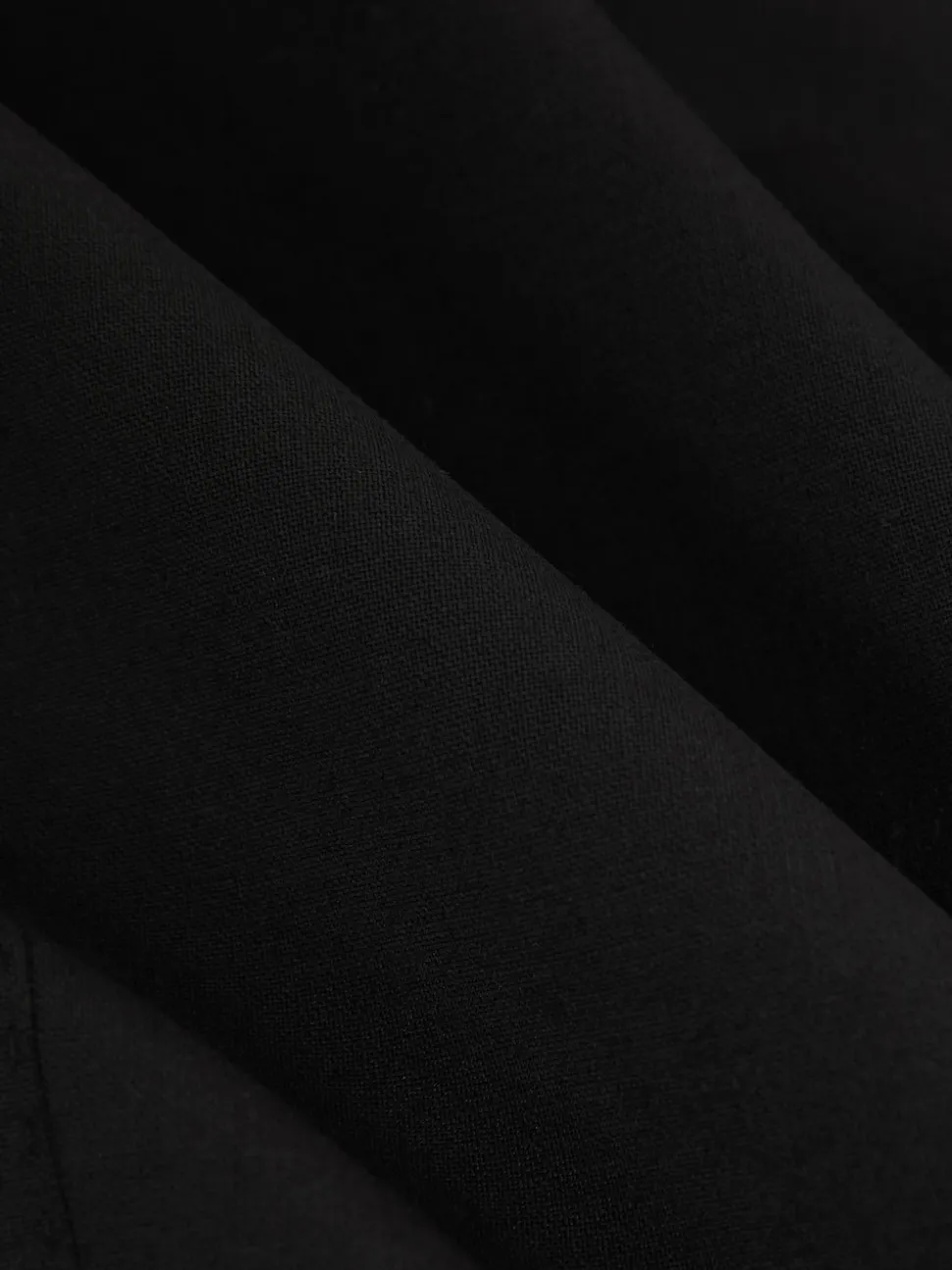 Reiss Black Promise Wool-Blend Single-Breasted Suit Blazer Tailored-Fit