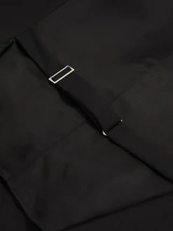 Reiss Black Promise Wool-Blend Tailored-Fit Waistcoat