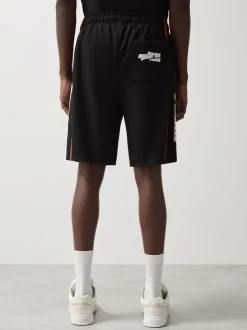 Reiss Black Ride McLaren F1 Team Drawstring Shorts