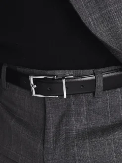 Reiss Black/Brown Ricky Reversible Leather Belt