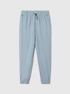 Reiss Blue Silver Dax Castore Water Repellent Track Joggers