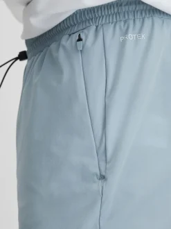 Reiss Blue Silver Dax Castore Water Repellent Track Joggers