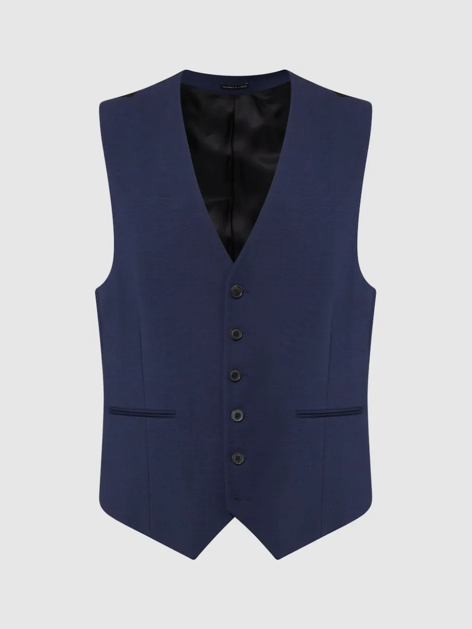 Reiss Bright Blue Wish Slim Fit Waistcoat