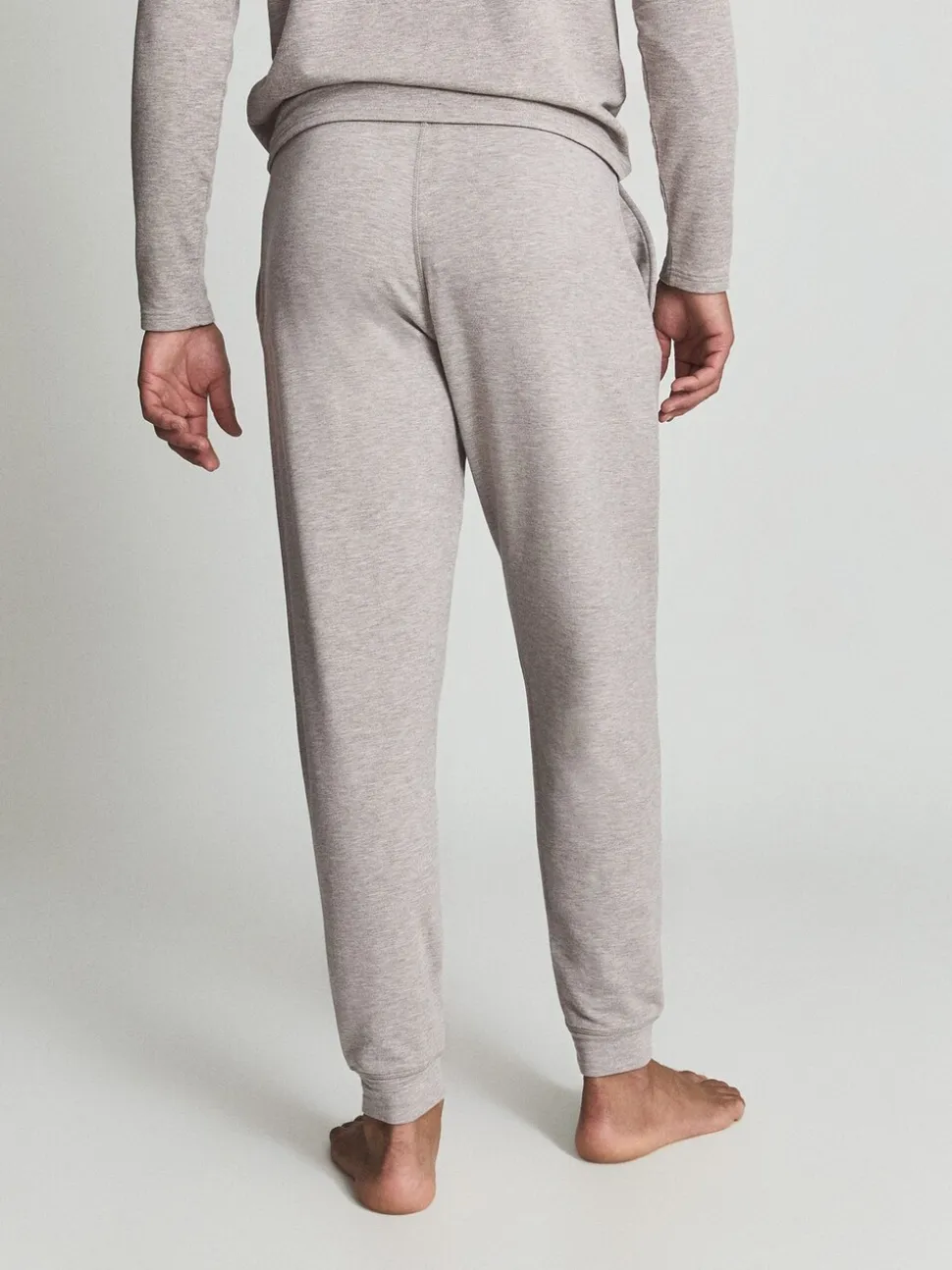 Reiss Brown Jose Melange Tracksuit Joggers