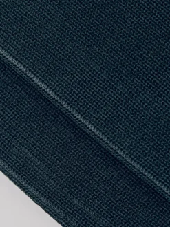 Reiss Dark Green Cory Two Tone Cotton Socks
