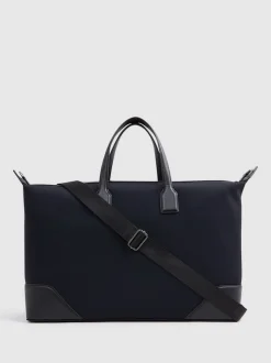 Reiss Dark Navy Elliot Neoprene Holdall