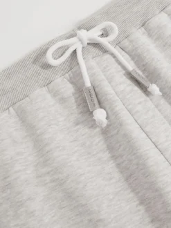 Reiss Grey Finch Cotton-Blend Drawstring Joggers