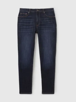 Reiss Indigo Blue Wash Picton Cotton-Stretch Slim-Fit Jeans