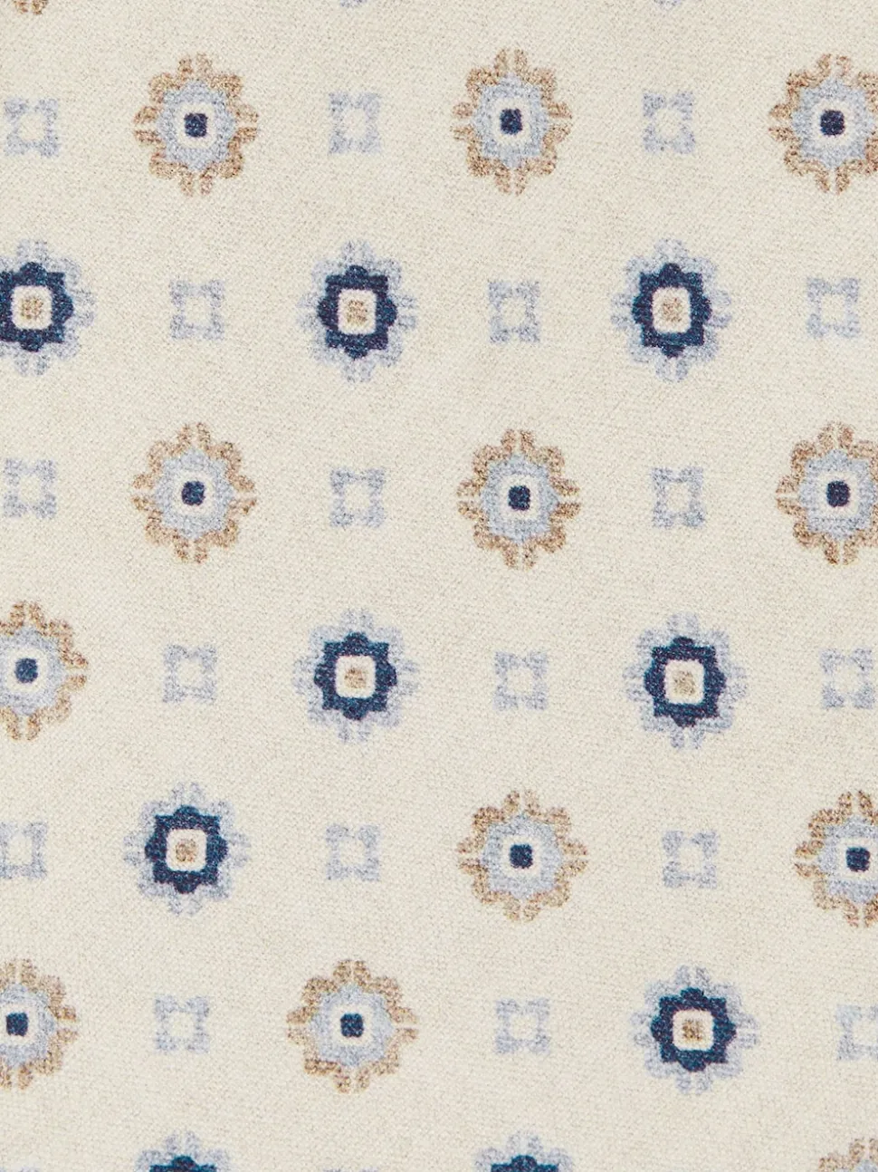 Reiss Ivory Cosimo Silk Floral-Medallion Tie