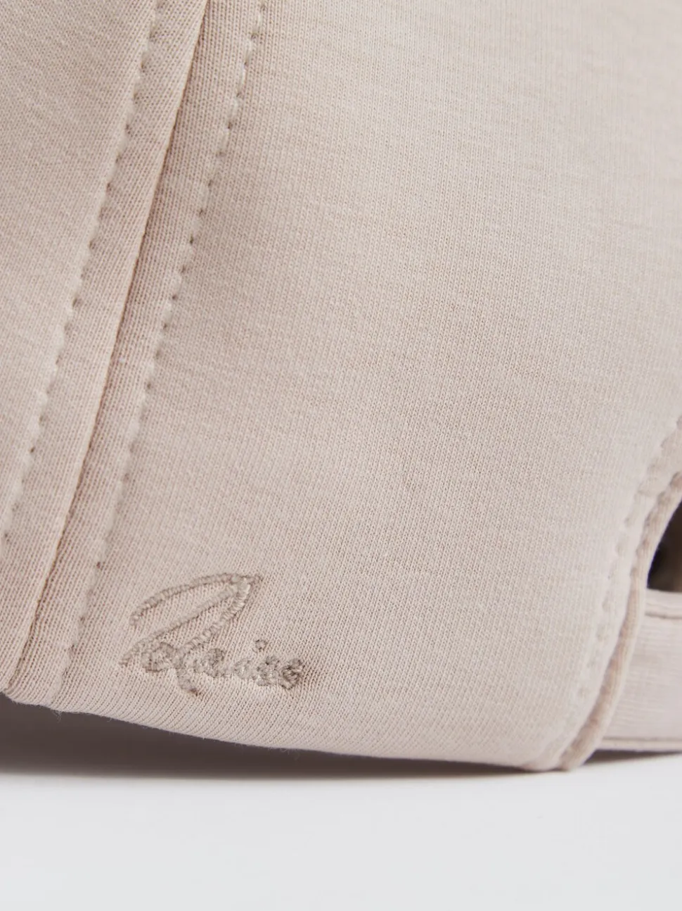 Reiss Light Camel Paco Jersey Logo-Embroidered Baseball Cap