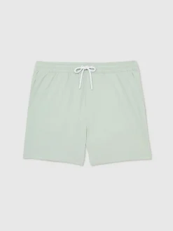 Reiss Mint Green Cliff Drawstring Swim Shorts