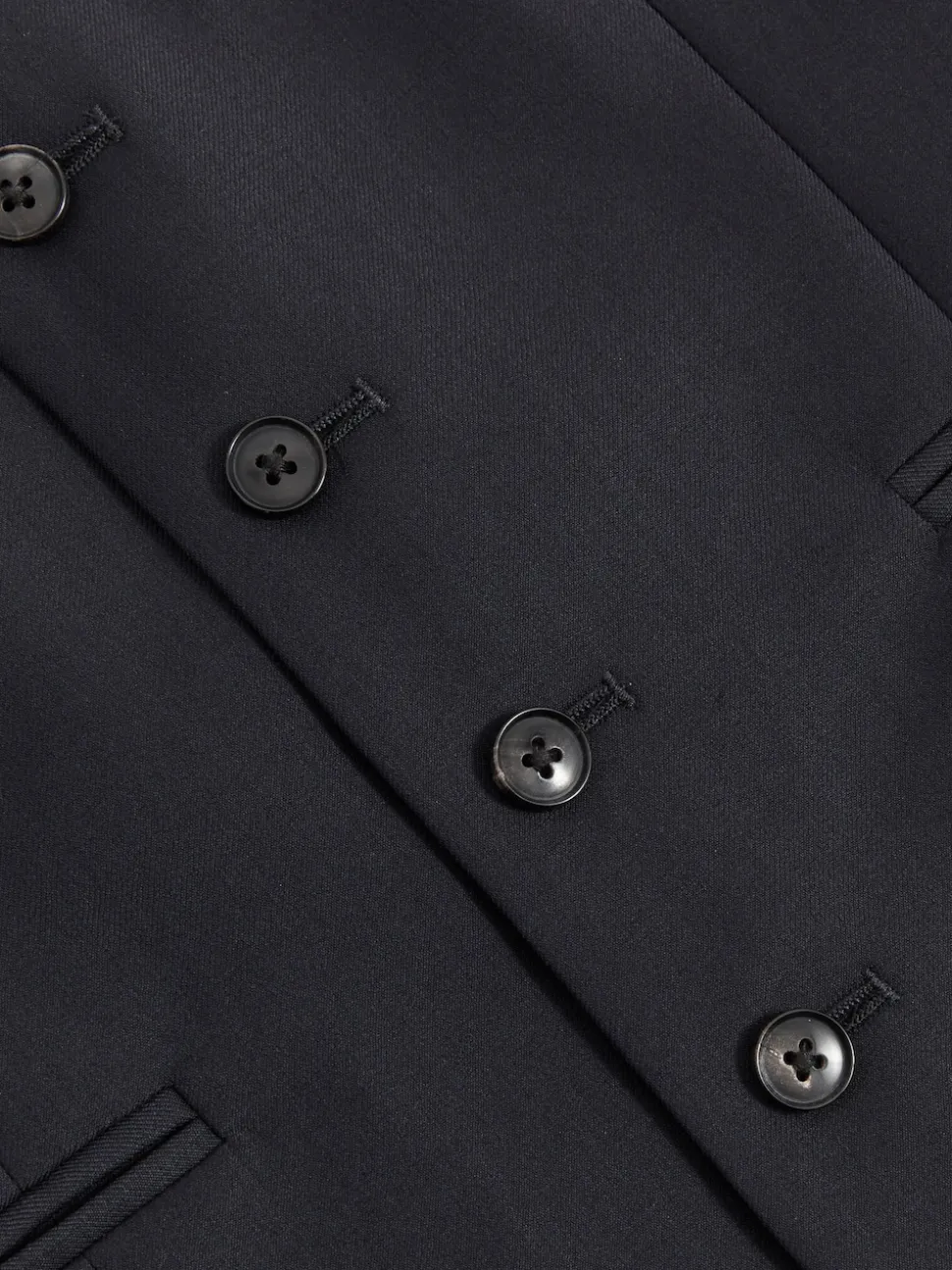 Reiss Navy Aspire Slim-Fit Wool Suit Waistcoat