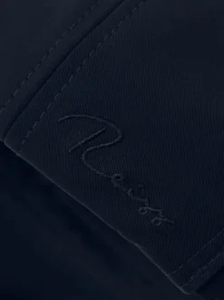 Reiss Navy Brogan Embroidered Logo Tech Baseball Cap