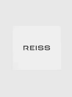 Reiss Navy Chesterfield Gs Merino Wool Scarf and Beanie Gift Set