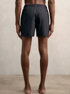 Reiss Navy Cliff Drawstring Swim Shorts