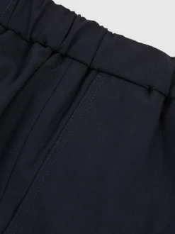 Reiss Navy Deck Drawstring Chino Shorts